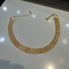DORI AND CHAINS MESH PLANE CHAIN 1 GOLDEN STONE medium
