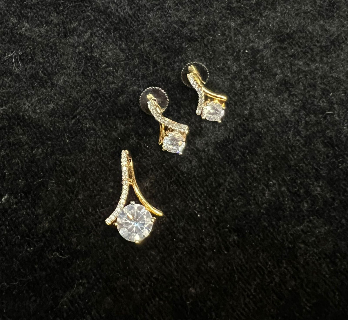 PENDANT SET CHAINS Pendant set 219 DIAMOND WHITE