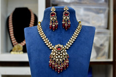 NECKLACE Necklace 835 MOZONITE RUBY