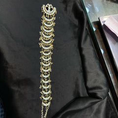 ACCESSORIES EAR Kundan jada 002 KUNDAN medium