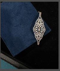 BRACELET/BANGLE Bracelet 037 DUAL PLATING DIAMOND LOOK Openable