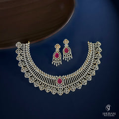 NECKLACE necklace 114 DIAMOND RUBY