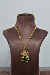 BEADS MALA AND CHAINS SINGLE LINE JADAU MULTI 18-20
