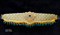 VADDANAM Drops Vaddanam 134 - VA134 GOLDEN STONE EMERALD