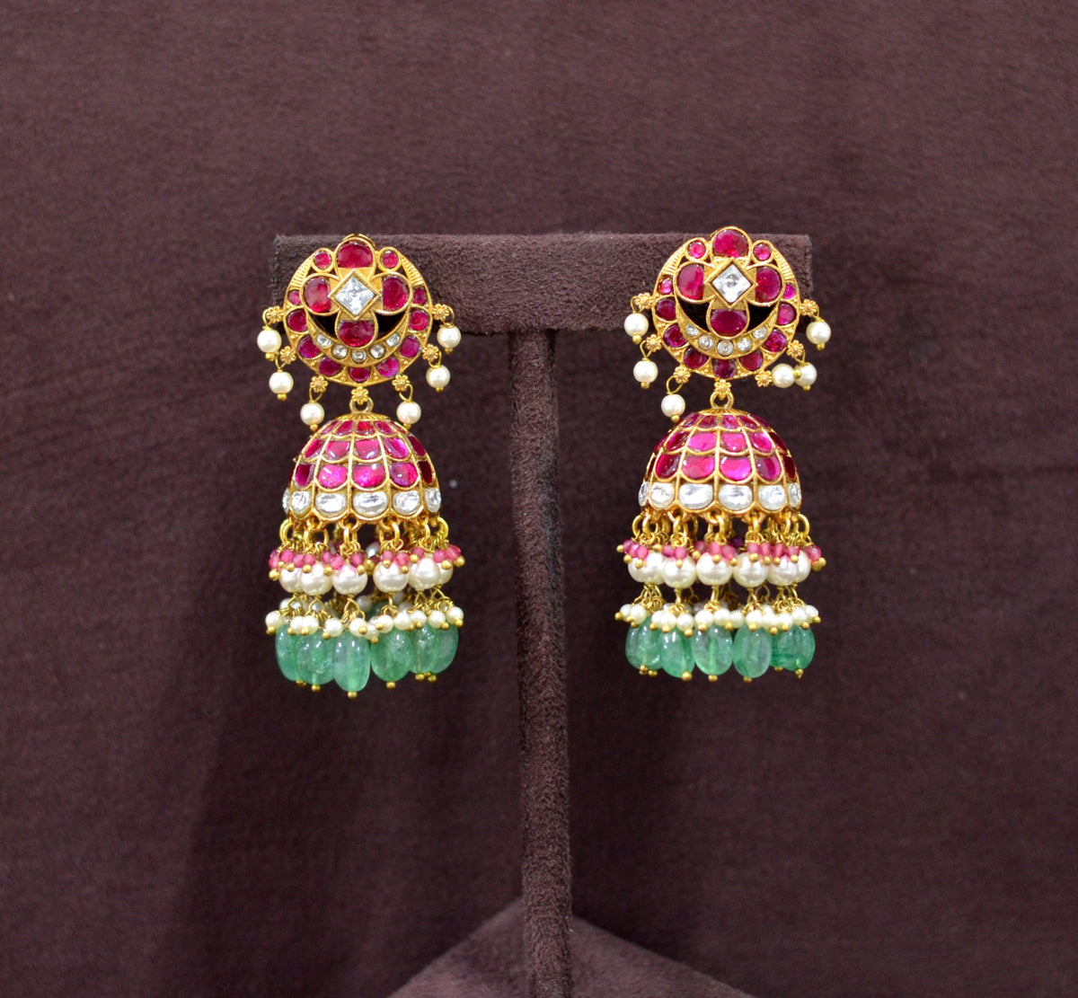 JADAU Jadau eartops 095 JADAU MULTI COLOR