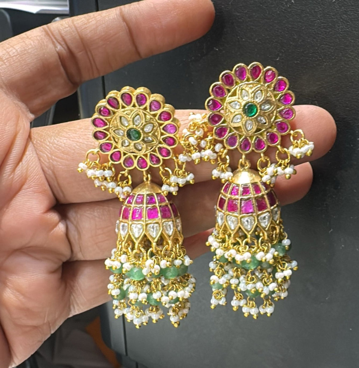 JADAU Earrings 007 JADAU MULTI COLOR