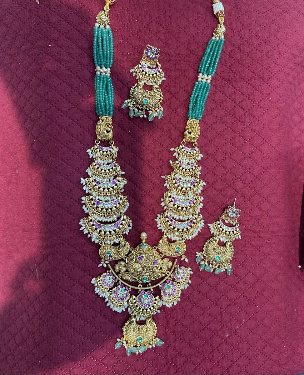 NECKLACE Necklace 809 NAKSHI ANTQIUE MULTI COLOR