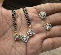 MANGALSUTRA MNG003 DIAMOND  WHITE