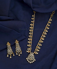 NECKLACE Necklace 780 DIAMOND DUAL PLATING DIAMOND LOOK