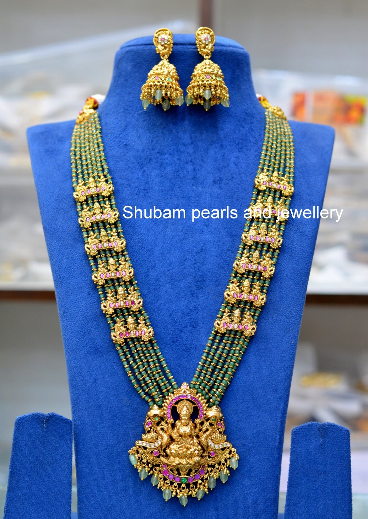 NECKLACE necklace 797 KEMPU JADAU LOOK EMERALD