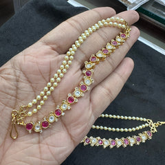ACCESSORIES  Champswrl 023 RUBY GOLDEN STONE medium