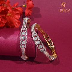 BRACELET/BANGLE BG073 WHITE 2'6