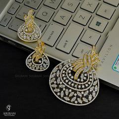 PENDANT SET CHAINS Pendant set 209 DIAMOND WHITE