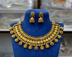 NECKLACE kasul mala 004 NAKSHI ANTQIUE MULTI COLOR