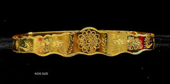 VADDANAM Kids size round brass NAKSHI ANTQIUE GOLDEN