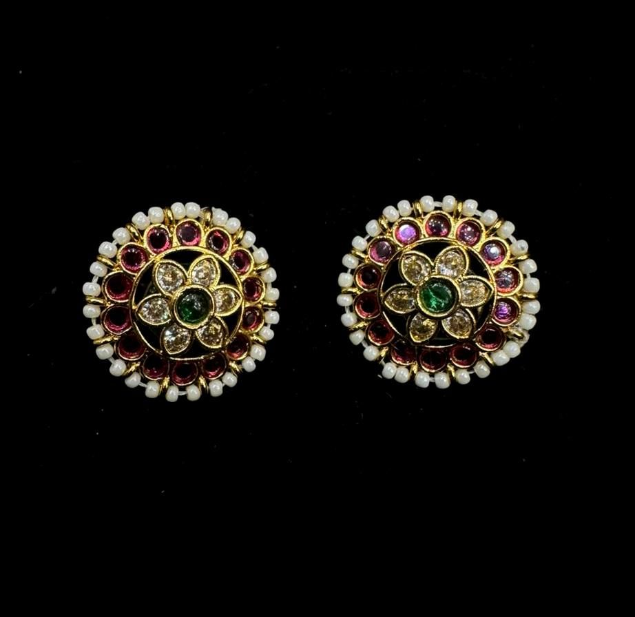 Earring Eartops 231 KEMPU MULTI COLOR