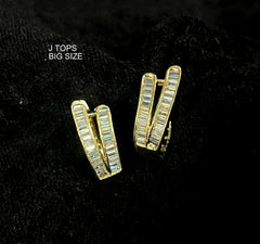 Earring Eartops 035 DIAMOND WHITE