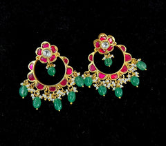 JADAU Earrings 033 JADAU RUBY