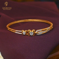 BRACELET/BANGLE BR015 WHITE Openable