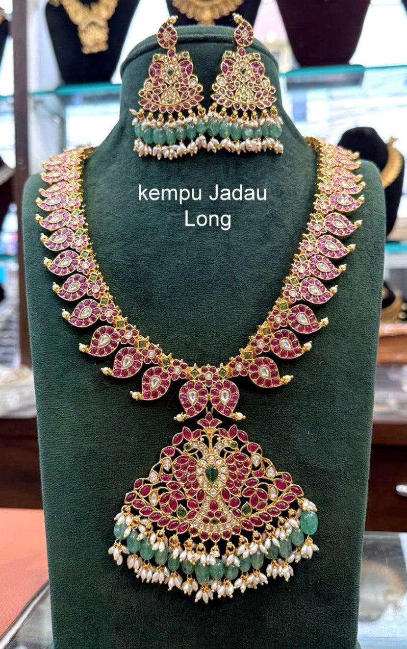 NECKLACE necklace 540 mango Long - NE540 KEMPu MULTI COLOR