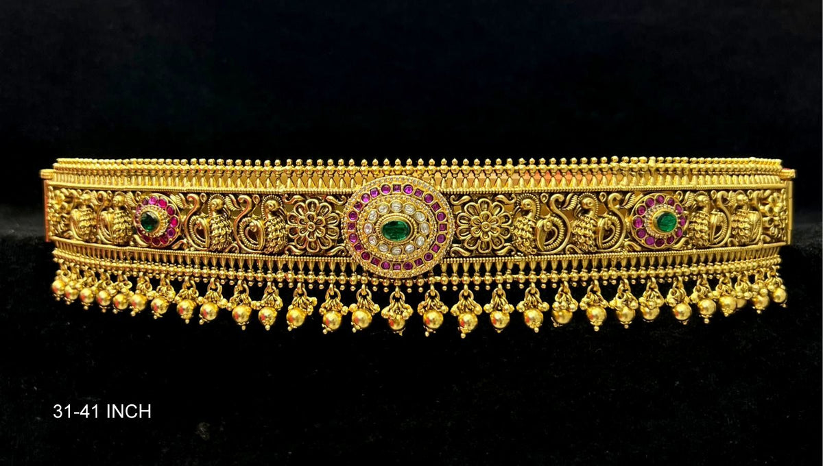 VADDANAM vaddanam 144 NAKSHI ANTQIUE GOLDEN