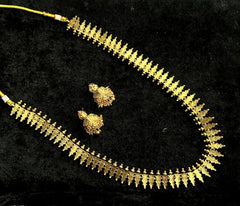 NECKLACE lONG nECKLACE 094 - NE094 NAKSHI ANTQIUE GOLDEN