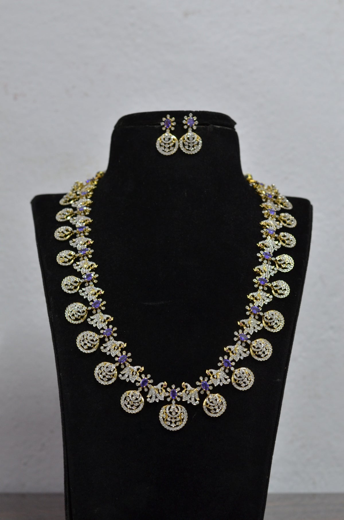 NECKLACE Necklace 961 DIAMOND EMETHYST PURPLE