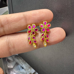 JADAU Earrings 042 JADAU RUBY