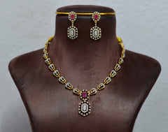 NECKLACE NECKLACE 412 DIAMOND  RUBY