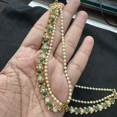 ACCESSORIES  Champswrl 023 EMERALD- CH023 GOLDEN STONE medium