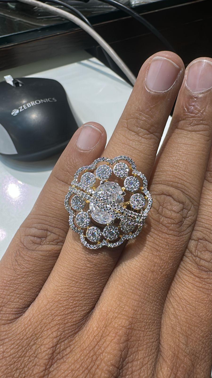 FINGERRING Finger ring 031 DIAMOND WHITE