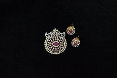 PENDANT SET / LOCKETS pendant set 195 DIAMOND RUBY