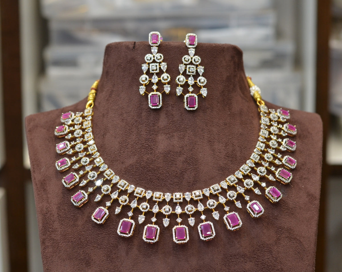 NECKLACE Necklace 224 DIAMOND RUBY