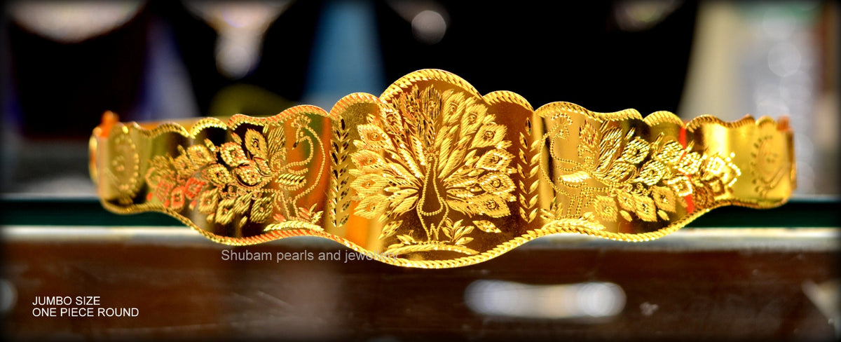 VADDANAM jumbo vaddanam round 2 NAKSHI ANTQIUE GOLDEN