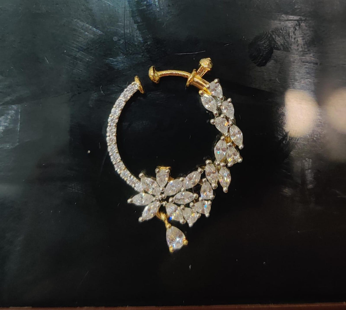ACCESSORIES EAR Left Nosering 1 DIAMOND  BIG SIZE