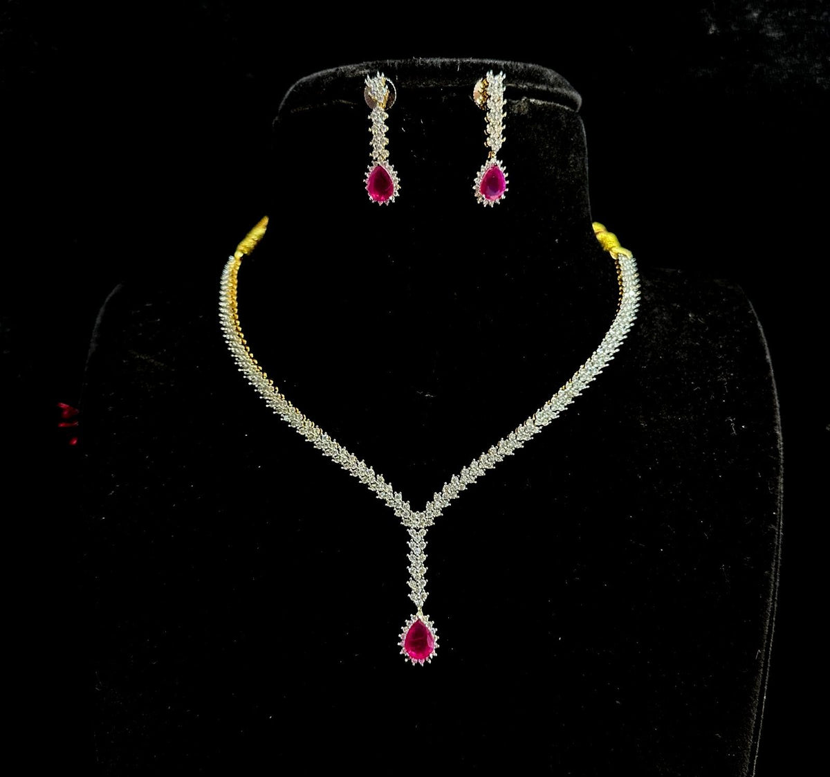 NECKLACE necklace 611 DIAMOND RUBY