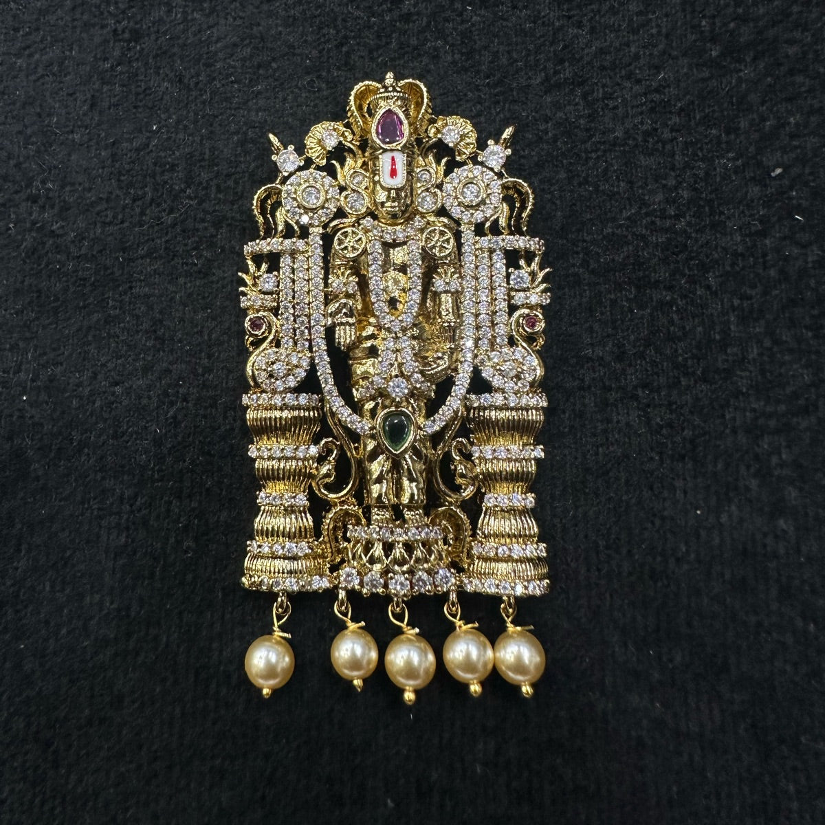 PENDANT SET / LOCKETS pendant set 127 GOLDEN STONE RUBY